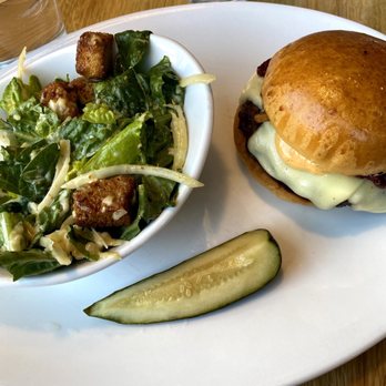 Federal Taphouse - Taphouse Burger, Caesar Salad, pickle - Pizza Near Me - State College, Pennsylvania