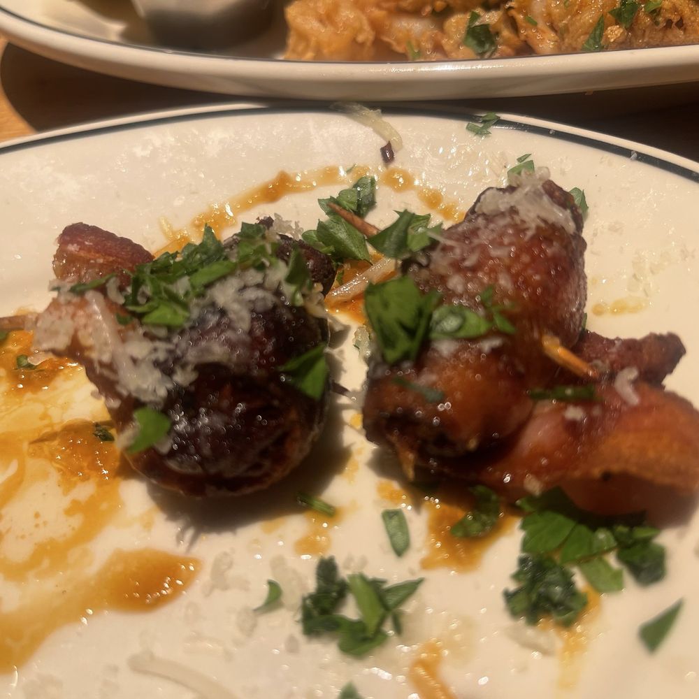 Laurel Grill - Bacon wrapped dates - American Near Me - Culver City, California Laurel Grill - Bacon wrapped dates - American Near Me - Culver City, California