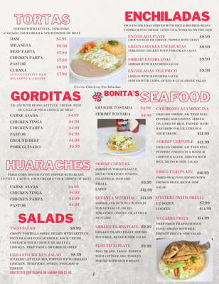 Menu photo 4 La Bonita Mexican Restaurant Austin, TX Menu photo 4 La Bonita Mexican Restaurant Austin, TX