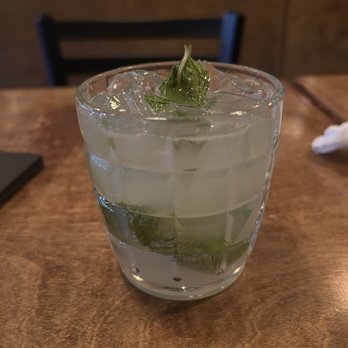 Arbor Hall - a glass of water with ice and mint - Cocktail Bars Near Me - Portland, Oregon Arbor Hall - a glass of water with ice and mint - Cocktail Bars Near Me - Portland, Oregon