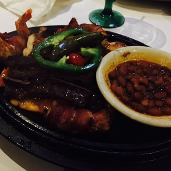 Ay Jalisco - Ay Jalisco platter - shrimp, chicken and streak - Tex-Mex Near Me - Gaithersburg, Maryland