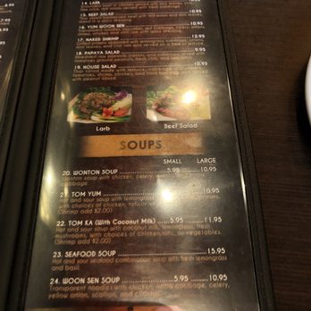 Swaddee Thai - Menu - Thai Near Me - Flagstaff, Arizona