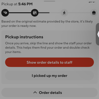 Del Taco - I was ready to tap "Show order details to staff" And she doesn't care but kept saying that "someone picked up your order". - Tex-Mex Near Me - Reseda, California Del Taco - I was ready to tap "Show order details to staff" And she doesn't care but kept saying that "someone picked up your order". - Tex-Mex Near Me - Reseda, California