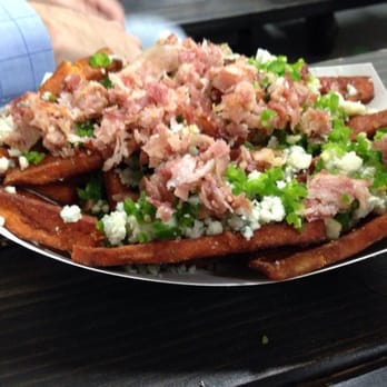 BrewWings - Loaded sweet potato fries. - Chicken Wings Near Me