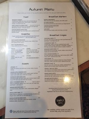Menu photo 1 Simply Crepes Pittsford Pittsford, NY