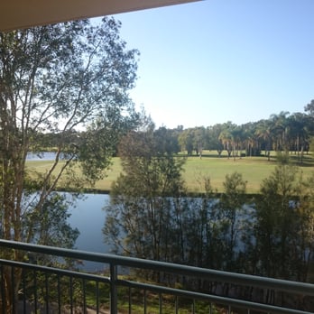Mercure Gold Coast Resort - View of the the golf course from our room,  block 6. - Resorts Near Me - Carrara, QLD