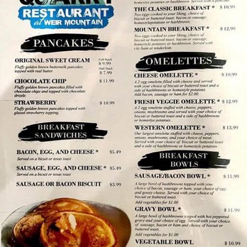 The Quarry Restaurant at Weir Mountain - Salad Near Me - Celina, Tennessee