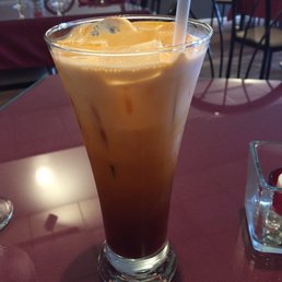 The Thai iced tea is amazing! The Thai iced tea is amazing!