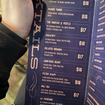 Mortar & Pestle Bar - Menu (July 2025) - Cocktail Bars Near Me - San Mateo, California