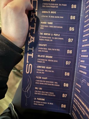Menu photo 6 Mortar & Pestle Bar San Mateo, CA