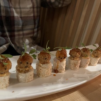 Zama - Salmon on Salmon Roll - Sushi Bars Near Me - Philadelphia, Pennsylvania Zama - Salmon on Salmon Roll - Sushi Bars Near Me - Philadelphia, Pennsylvania