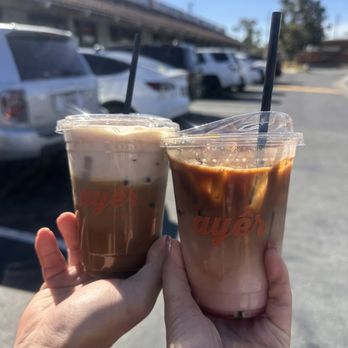 Ayer Coffee - Saigon Salt and strawberry latte - Coffee & Tea Near Me - Tustin, California