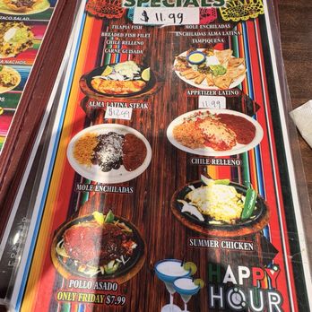 Alma Latina Taqueria - Menu - Mexican Near Me - Spring, Texas Alma Latina Taqueria - Menu - Mexican Near Me - Spring, Texas