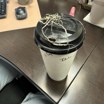 Founders Coffee - This is what we found in her drink. - Coffee & Tea Near Me - Las Vegas, Nevada