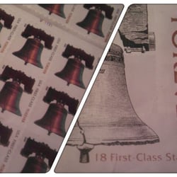 US Post Office - $.45/ forever stamp (2012).