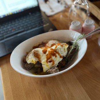 Sunny Side Solana - Short Rib Hash - Breakfast & Brunch Near Me - Solana Beach, California
