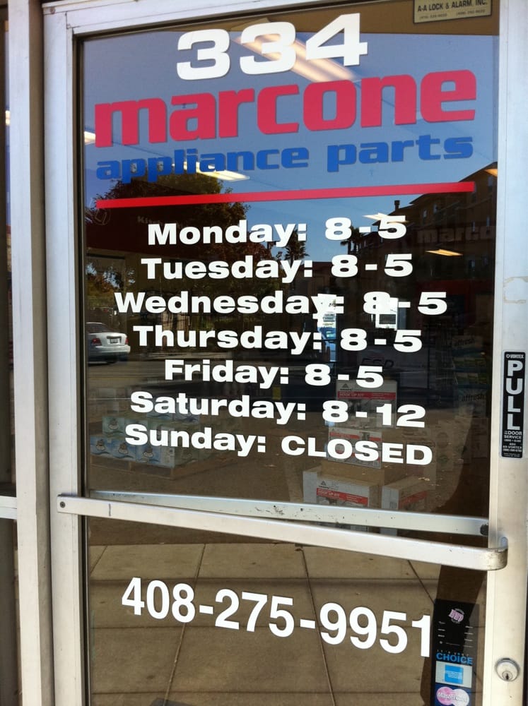 MARCONE APPLIANCE PARTS Updated October 2024 31 Reviews 340 Race