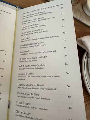 Menu photo 8 Clark's Oyster Bar–Houston Houston, TX Menu photo 8 Clark's Oyster Bar–Houston Houston, TX