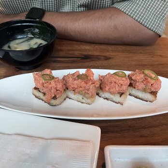 Katsu-Ya - Crispy rice with spicy tuna - Sushi Bars Near Me - Seattle, Washington