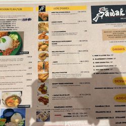 Sawak Cafe - Menu as of April 2026