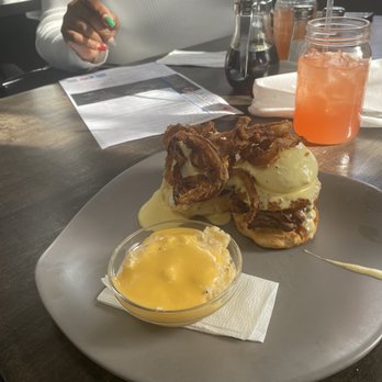 The Point in Fells - Short rib egg Benedict - New American Near Me - Baltimore, Maryland The Point in Fells - Short rib egg Benedict - New American Near Me - Baltimore, Maryland