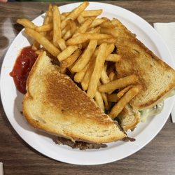 Corner Cafe - Philly cheese steak sandwich