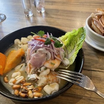 Limón - Ceviche Mixto - Peruvian Near Me - Walnut Creek, California