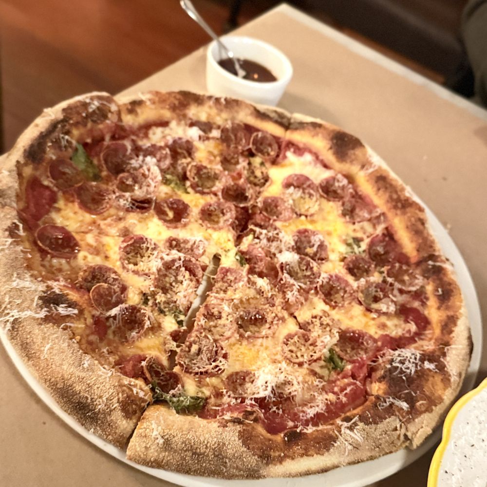 Ciccio - Hot Honey Pepperoni Pizza - Pizza Near Me - Yountville, California