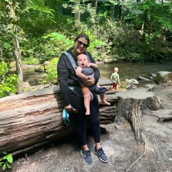 Cataract Falls - Sleepy boy. Plenty of pretty views along River