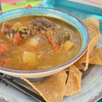 Paradise Garden Grill - Vegetarian - Impossible- Albondigas Soup. Highly recommend this dish. Great valueb - Mexican Near Me - Anaheim, California