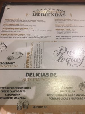Menu photo 1 Le Blé Buenos Aires, C