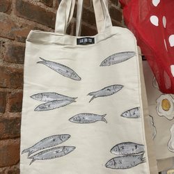 Pop-Hop Books & Print - Cute hand painted tote