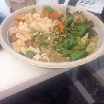 sweetgreen - Healthy Salads, Wraps, and Bowls - Modified version of the Quinoa pesto bowl - Salad Near Me - Chicago, Illinois