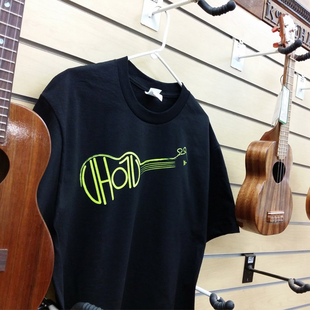 Our VH07V / KoAloha "Uke" design run through Cindy Tees.