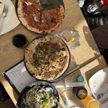 2145 Eats - Spicy salami pizza, mushroom pizza, beet salad - Pizza Near Me - Costa Mesa, California 2145 Eats - Spicy salami pizza, mushroom pizza, beet salad - Pizza Near Me - Costa Mesa, California