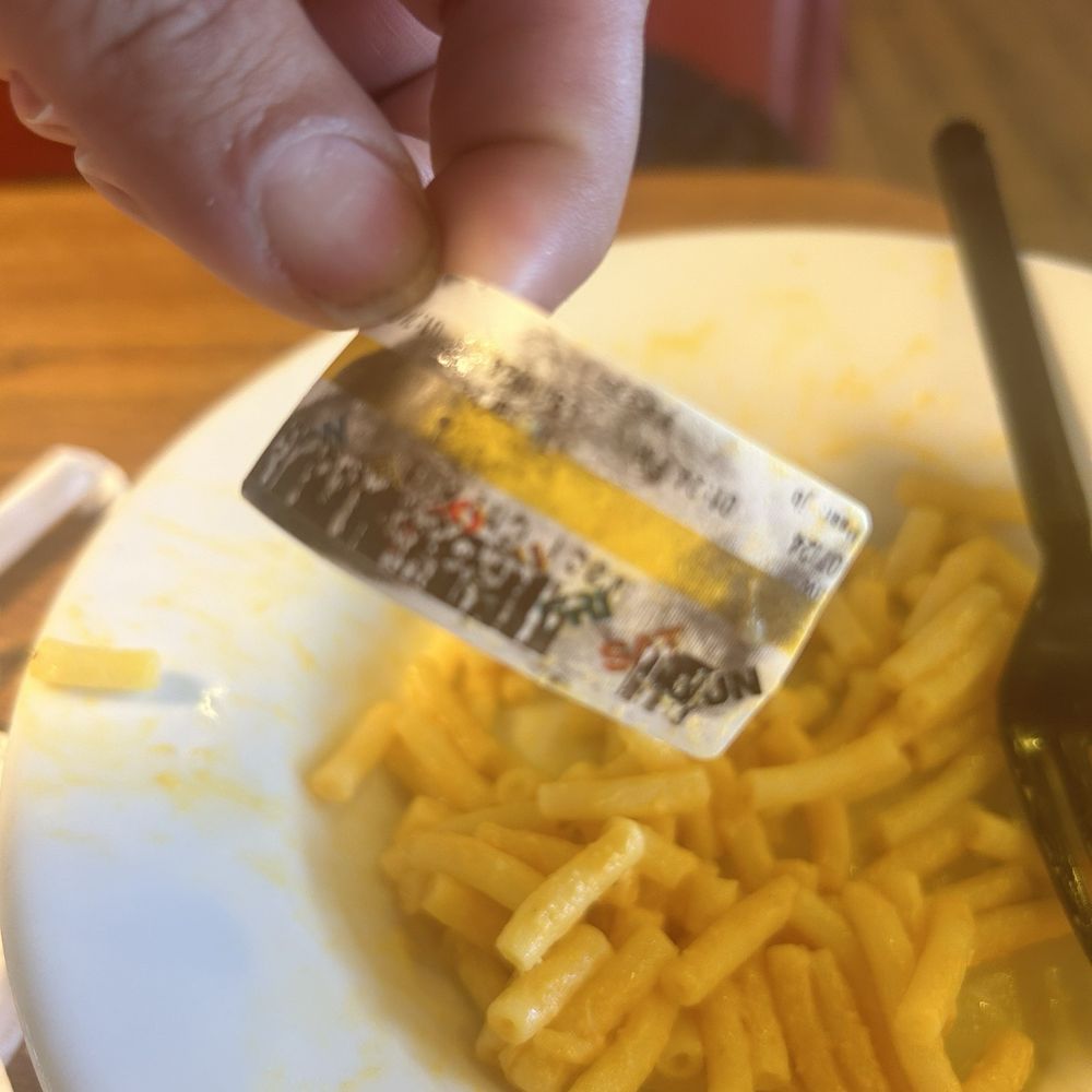 Denny's - Label from Mac & Cheese - Diners Near Me - Barstow, California Denny's - Label from Mac & Cheese - Diners Near Me - Barstow, California