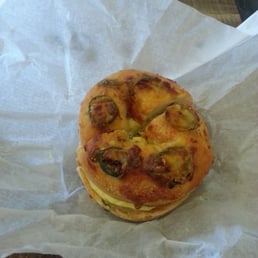 Jalapeno Cheese Bagel