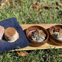 Stillwater Nail Spa - HomemadeSeasonal Pumpkin Spice and Chocolate bath bombs/Scrub