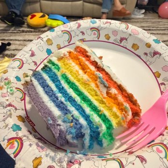 Debbie Does Doberge - Rainbow cake for unicorn kids party. Delicious! - Bakeries Near Me - Kenner, Louisiana Debbie Does Doberge - Rainbow cake for unicorn kids party. Delicious! - Bakeries Near Me - Kenner, Louisiana