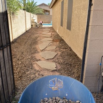 Denis Landscaping - walking rock construction. - Landscaping Near Me Denis Landscaping - walking rock construction. - Landscaping Near Me