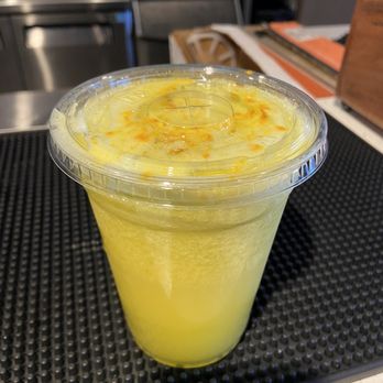 The Press Coffee & Juice Bar - Pressed juice: celery, pineapple, orange, ginger and turmeric - Cafes Near Me - Springfield, Missouri The Press Coffee & Juice Bar - Pressed juice: celery, pineapple, orange, ginger and turmeric - Cafes Near Me - Springfield, Missouri
