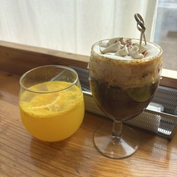 Flattop & Salamander - Orange mimosa and Spanish coffee - Breakfast & Brunch Near Me - Portland, Oregon
