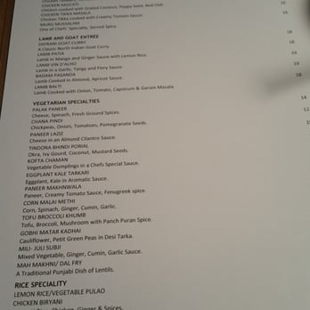 Nazara Indian Bistro - Dinner menu - Indian Near Me - Cary, North Carolina Nazara Indian Bistro - Dinner menu - Indian Near Me - Cary, North Carolina