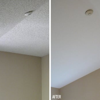 Acoustical Drywall Services - Before we had the popcorn removed, everything looked tired and dusty. Now all the ceilings are clean and crisp. - Drywall Installation & Repair Near Me - Pleasanton, California