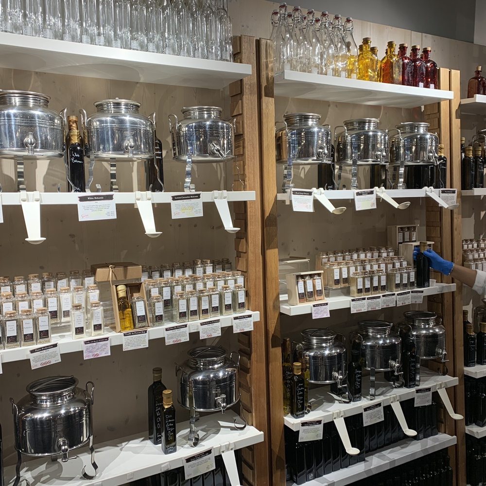 The balsamic vinegars are worth the try. The balsamic vinegars are worth the try.