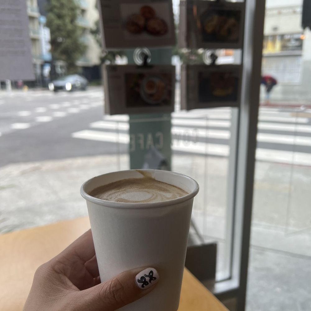 Cow Cafe - Cappuccino with soy milk - Cafes Near Me - Los Angeles, California