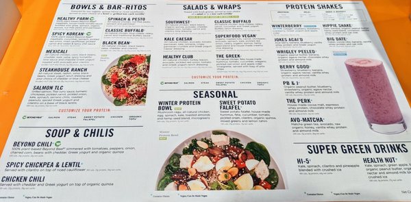 Menu photo 1 Protein Bar & Kitchen Chicago, IL