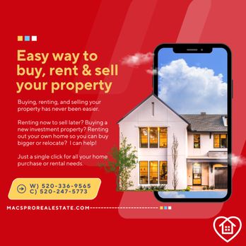 Mac's Pro Real Estate - Buy, Sell, Rent, Invest...your one stop shop to all things Real Estate! - Property Management Near Me - Tucson, Arizona Mac's Pro Real Estate - Buy, Sell, Rent, Invest...your one stop shop to all things Real Estate! - Property Management Near Me - Tucson, Arizona