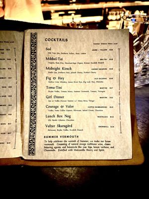 Menu photo 5 Viking Mike's Alpine Yurt Bar Las Vegas, NV