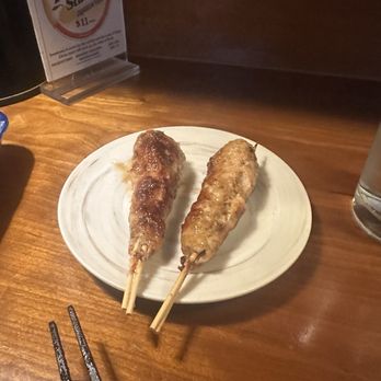 Yakitori Totto - Tsukune (chicken meatball) - Japanese Near Me - New York, New York Yakitori Totto - Tsukune (chicken meatball) - Japanese Near Me - New York, New York